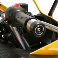 Závaží R&G Racing do řidítek pro motocykly YAMAHA (více modelů), černá (pár)
